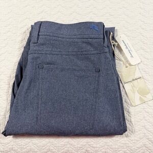 NWT Tommy Bahama Men's Bahama Coast 5 Pocket‎ Pants Size 30x32 Navy Blue Stretch